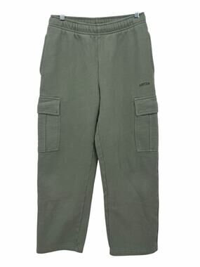 Aritzia Sweatfleece Mega Cargo Pant SZ S - Short Women’s Gray Wide Leg Oversized